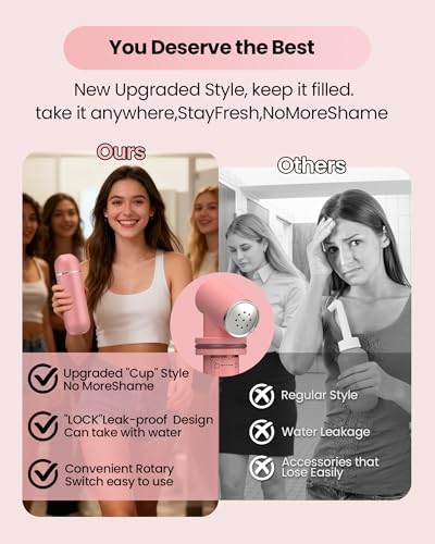 BPA-free squeezable perineal cleansing bottle for sensitive skin