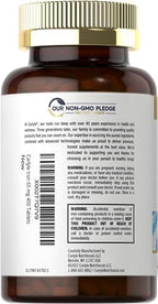 Carlyle non GMO gluten free vegetarian iron ferrous sulfate tablets count breakdown
