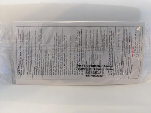 Anbex Iosat nuclear safety thyroid defense tablets close up view highlighting clean pharmaceutical manufacturing markings