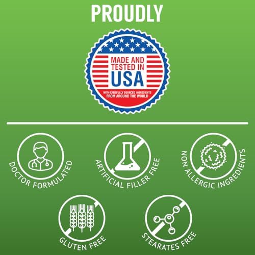 Authentic USA imported VitaMonk Quercetin Complex bottle showing absorption technology benefits.