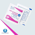 Fragrance free and non-stinging antiseptic wipes suitable for sensitive skin.
