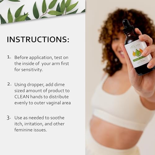 All natural yoni oil for feminine deodorant and intimate moisturizing relief