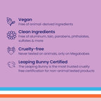 Applying Megababe foot spray to prevent sweat and odor in shoes and boots.