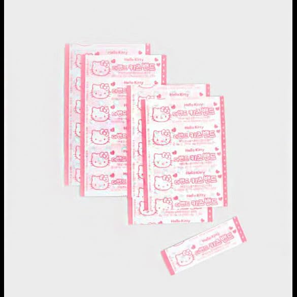 Imported first aid bandages with decorative Hello Kitty designs for children