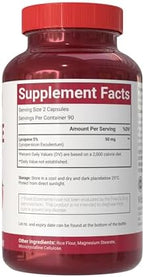 VitaCosmoX clean label gluten free vegan health supplement packaging breakdown