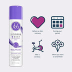 FDS Whole Body Dry Deodorant Spray showing the travel-friendly 2 ounce canister.