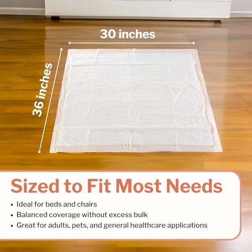 McKesson surgical medical underpads packaging label with absorbency details