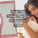 Vakly super absorbent maternity liners with adhesive backing strip