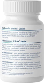 UROX Junior bottle displayed on a clean background illustrating the 30 vegetarian capsules quantity