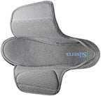 Silverts orthopedic open-toe diabetic slippers for swollen feet side profile view.