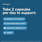 Physician's Choice Eye Health 60 count supplement bottle side view