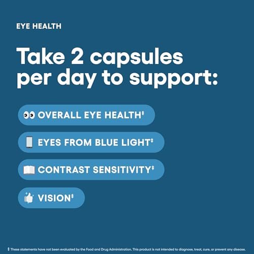 Physician's Choice Eye Health 60 count supplement bottle side view