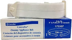 Rear view of the low profile ConvaTec medical ostomy accessory highlighting the flat seamless stitch lines.