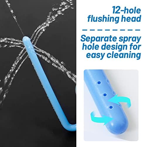 Soft squeezable ostomy pouch washer for personal hygiene care.