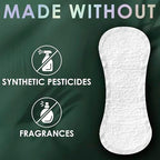 L. feminine hygiene liners showing the individual wrapper and cotton texture.