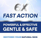 Hermon extra strength soothing liquid spray packaging displaying product volume and benefits.