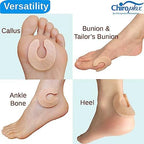 Self-adhesive medical grade felt horseshoe pads for metatarsal support