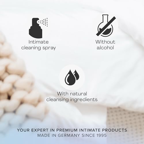Pjur Med Clean 100ml bottle with antibacterial ingredients for sensitive skin