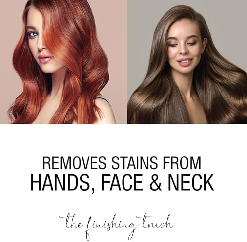 Vanish Cleanup USA imported hair dye cleaning tissues showing product usage directions