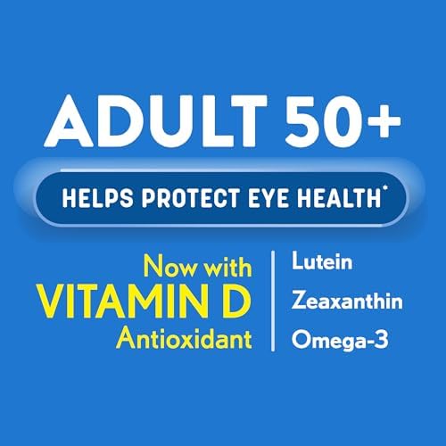 Ocuvite 50 plus eye vitamin supplement packaging