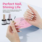 Modelones 48W nail lamp in use for salon quality gel manicure