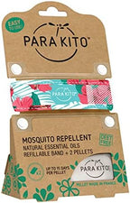 Parakito waterproof bug repellent bracelet adjustable strap detail