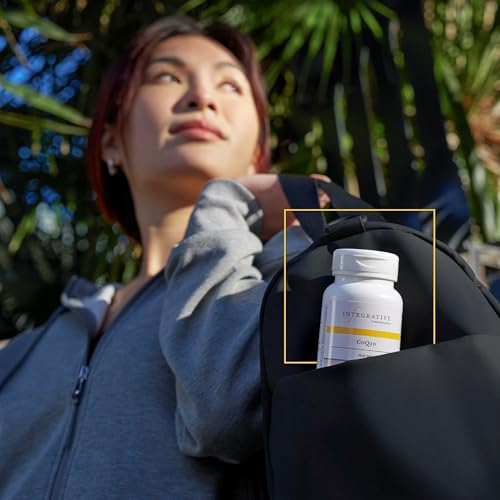 USA imported Integrative Therapeutics CoQ10 sixty unflavored softgels packaging reverse side details