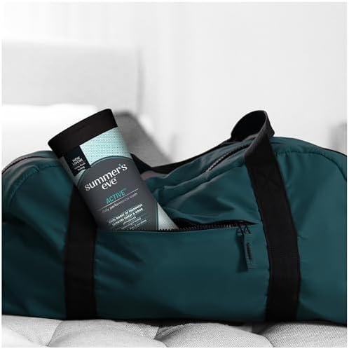 Authentic imported Summer's Eve intimate cleanser for daily performance and cooling freshness