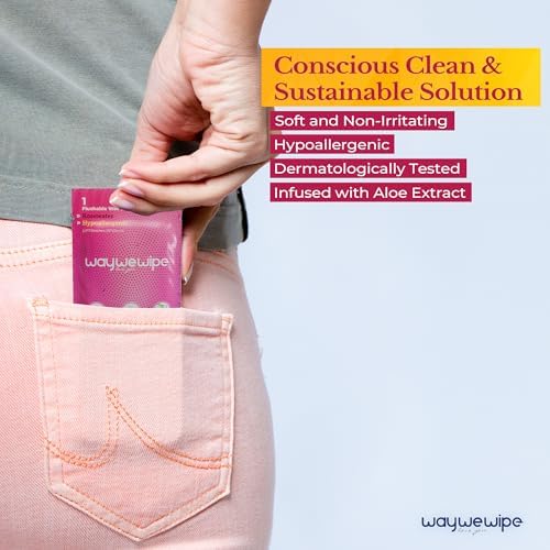 Comparison of WayWeWipe XL cloth size against standard wipes for superior cleaning.