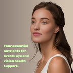 Three hundred non GMO softgels container by Deal Supplement for daily blue light eye protection.