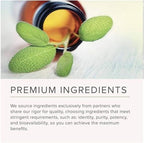 Premium NusaPure bee product supplement highlighting premium cGMP manufactured USA standards