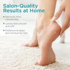 Professional grade callus eliminator gel bottle label and instructions