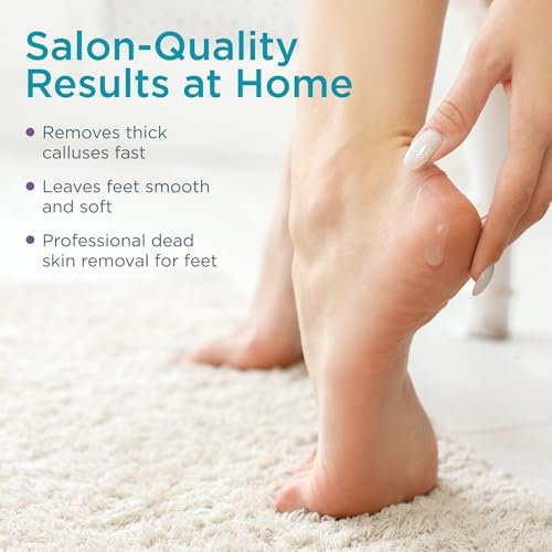 Professional grade callus eliminator gel bottle label and instructions
