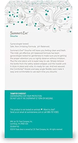 Summer's Eve feminine care product for odor reduction and freshness