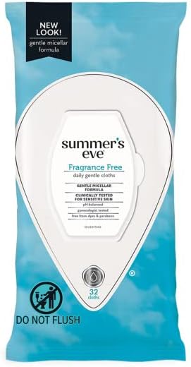 Summer's Eve feminine wipes pack of 3 for daily intimate care.