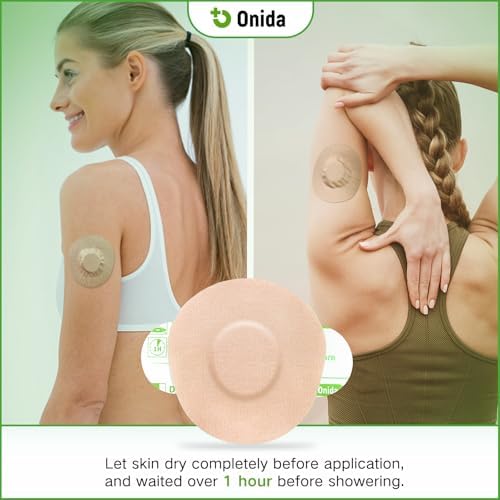 Pack of twenty Onida medical grade waterproof overpatches for glucose tracking