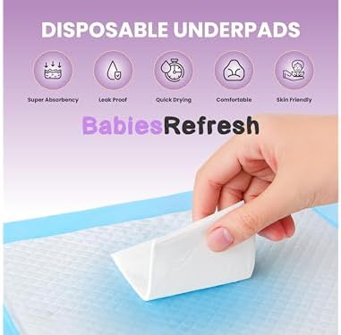 Disposable Underpads for Adult Incontinence Protection
