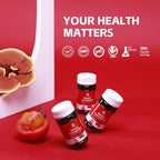 Nutritional facts panel on Ganoherb lycopene one hundred milligram capsule container