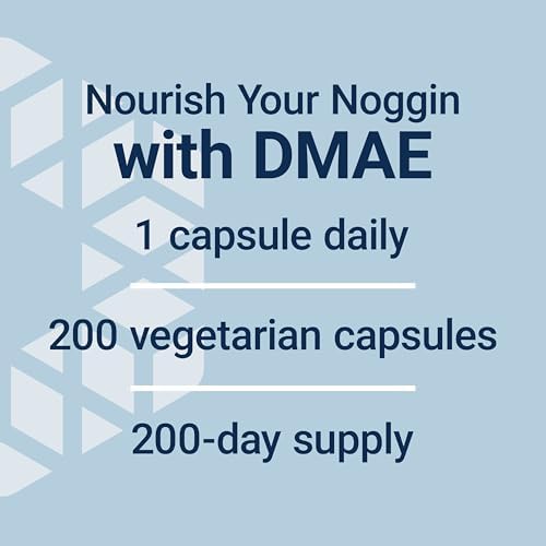 Side angle of the two hundred vegetarian capsules bottle designed for long term cognitive enhancement.