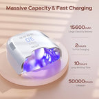 Bolasen P30 Pro professional nail lamp with detachable magnetic base
