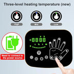 MZU robotic hand exerciser with mirror training glove for hemiplegia recovery.