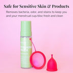 Eco-friendly Pixie Feminine Wash packaging for sensitive skin care