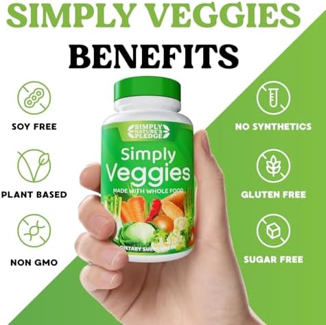 Simply Nature's Pledge soy free dietary supplement bottle showcasing non GMO ingredients.