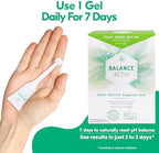 Authentic Balance Activ imported vaginal gel for odor elimination.