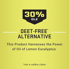 Close-up of the pump mechanism on the Repel natural oil of lemon eucalyptus insect spray
