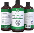 Two pack set of SilverGuard enhanced nanosilver 16 ounce liquid bottles