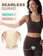 Invisible silicone anti camel toe insert for yoga pants and activewear.