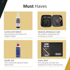 Wahl corded salon clipper and detailing trimmer side profile view
