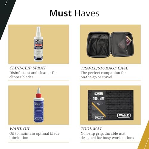 Wahl corded salon clipper and detailing trimmer side profile view