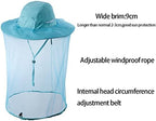 Close up of HunterBee insect repellent face screen mesh
